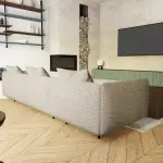 idejno rješenje dizajna interijera stana u Zagrebu