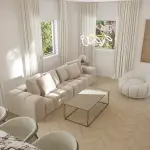 Idejno rješenje dizajna interijera stana un zagrebačkom Vrapču