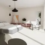 Idejno rješenje dizajna interijera za privatnog klijenta u Petrčanima