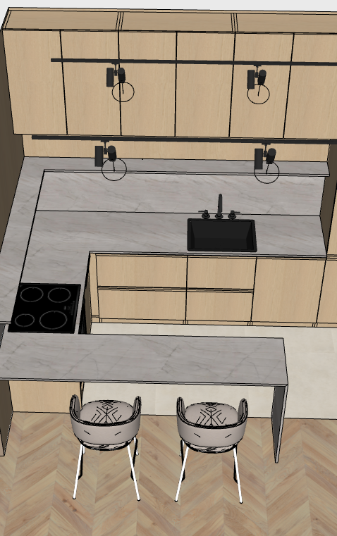 3D modeliranje kuhinje u SketchUpu