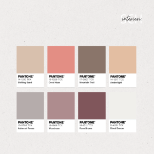 Pantone Color Institute palete za kombiniranje