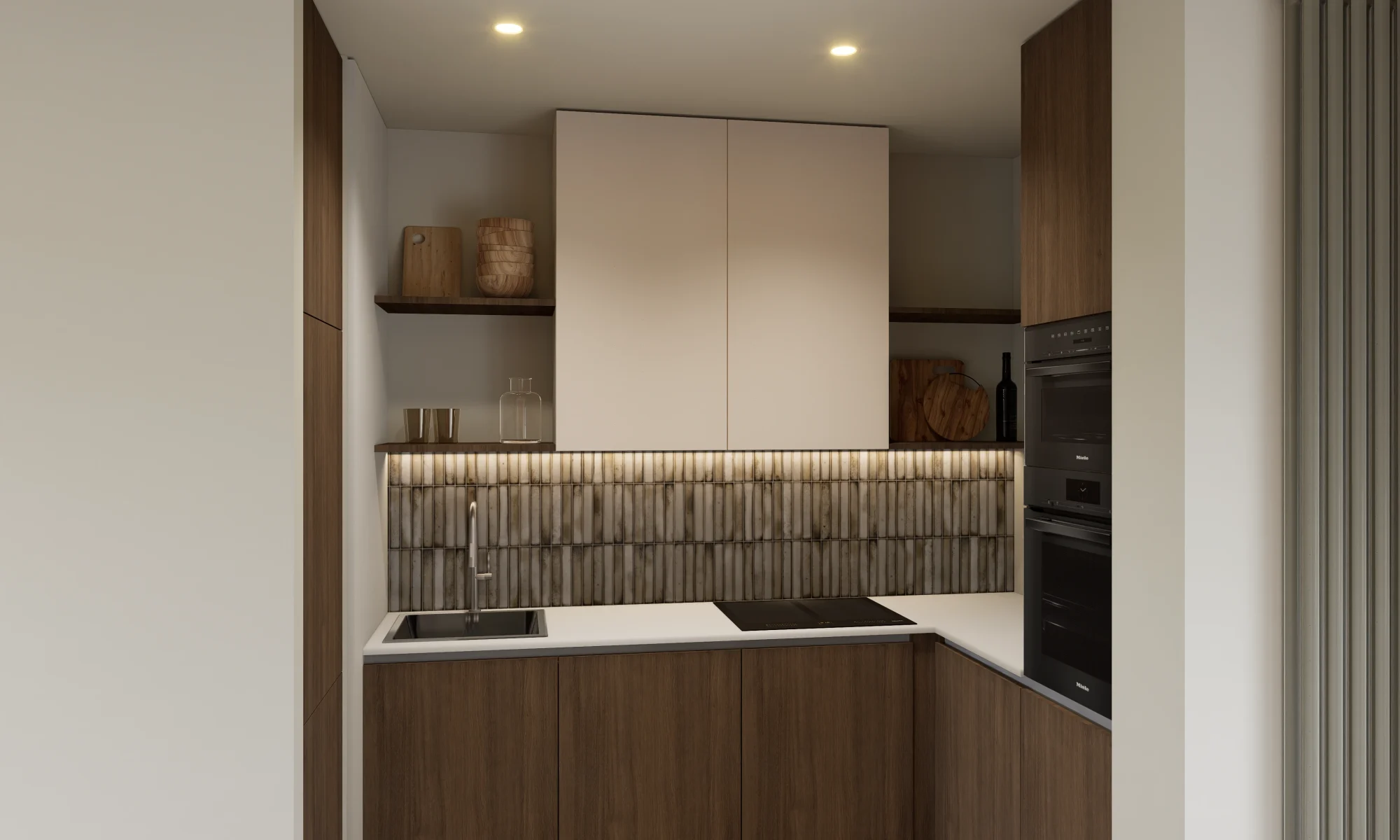 Dizajn interijera i 3D vizualizacija - Kuhinja 3