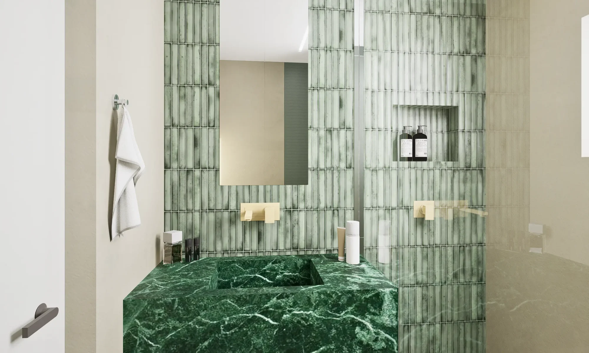 Dizajn interijera i 3D vizualizacija - Kupaonica